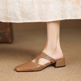 Dessa | Mules in pelle sintetica