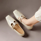 Marisa | Mary Jane con doppio cinturino e dettagli brogue