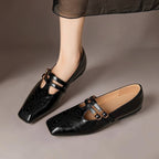 Marisa | Mary Jane con doppio cinturino e dettagli brogue