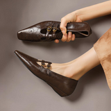 Celia | Ballerine Mary Jane con doppio cinturino e dettagli brogue