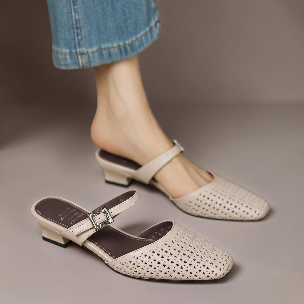 Nilde | Mules in pelle sintetica