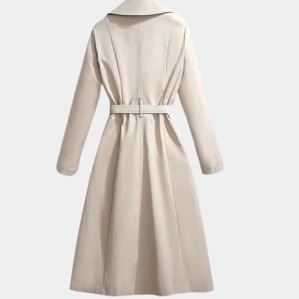 Clarice | Trench midi classico con cintura