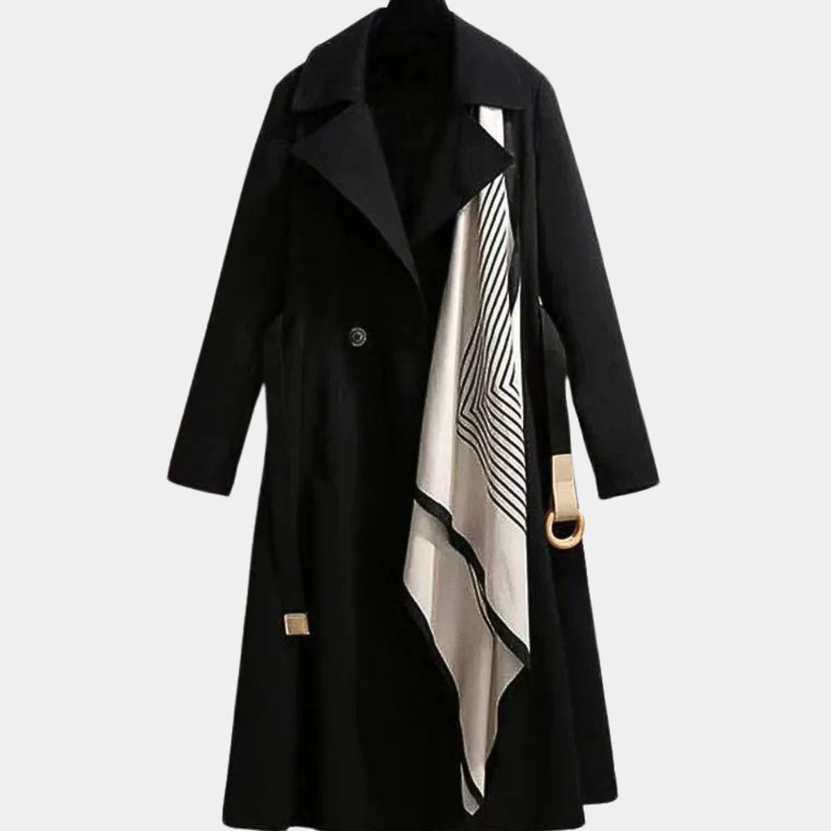 Clarice | Trench midi classico con cintura