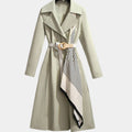 Clarice | Trench midi classico con cintura