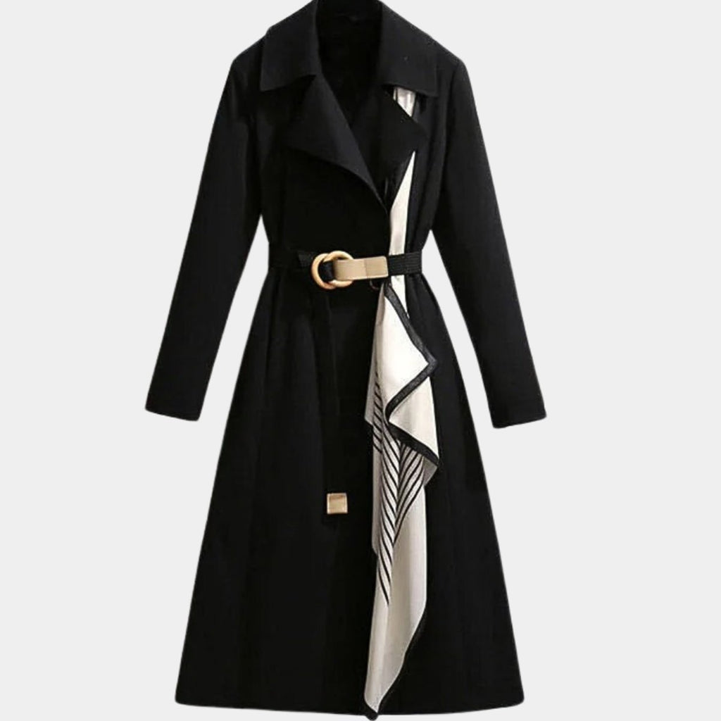 Clarice | Trench midi classico con cintura