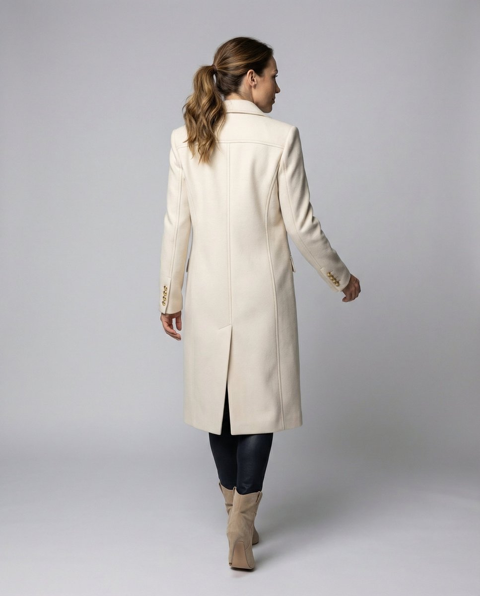 Emilia | Cappotto Lungo Doppiopetto