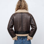 Verena | Giacca bomber corta stile aviatore