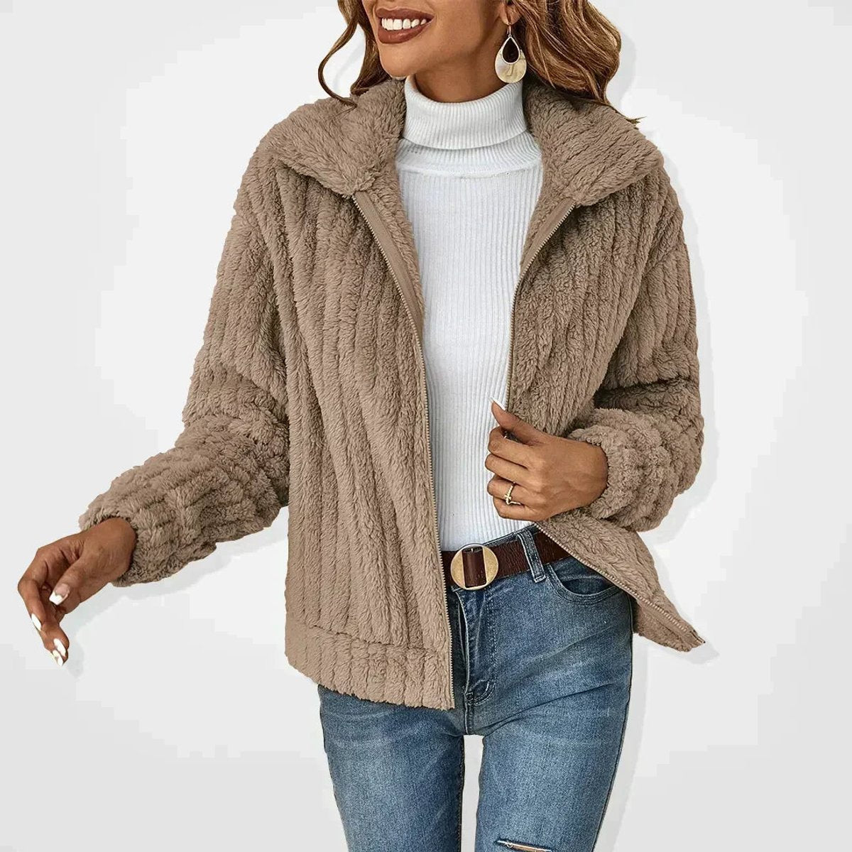 Roberta | Giacca confortevole con zip
