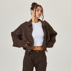 Luisa | Giacca bomber oversize dalla vestibilità rilassata